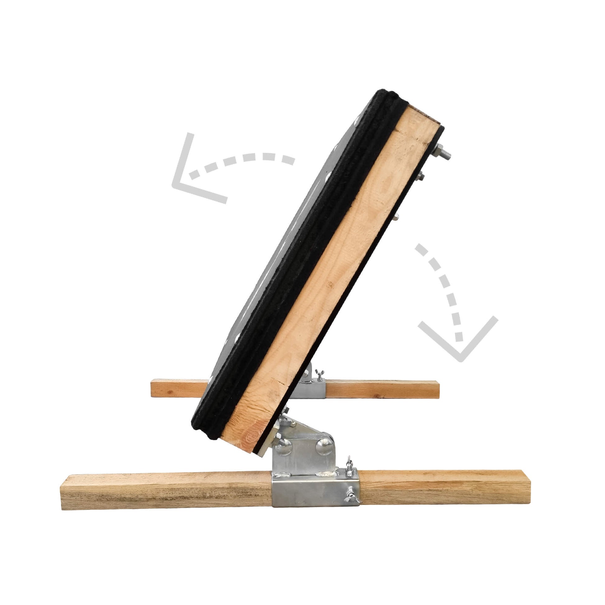 Ocelový lapač střel 600×750 mm – bezpečná konstrukce s gumovou vrstvou proti odrazům