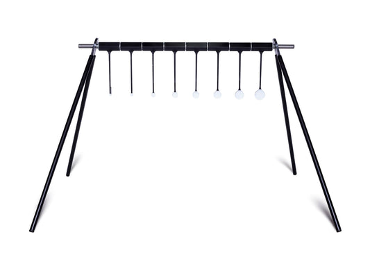 MTS Challenge 22LR – sada 8 pohyblivých gongů pro střelbu z .22 LR, dvě velikostní konfigurace, montáž bez nářadí.